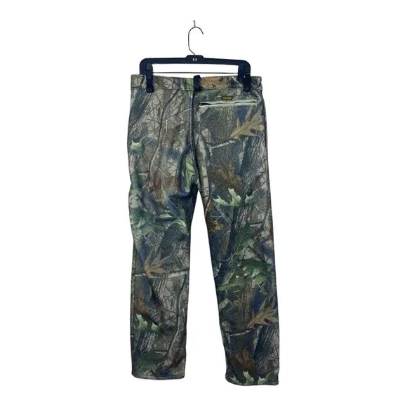 Men's medium Warm Camo Pants Thermofleece New Zealand EUC Hard to Find - Picture 4 of 14